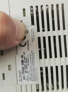 PLC   FX3SA-30MR-CM拆机货,成色实
