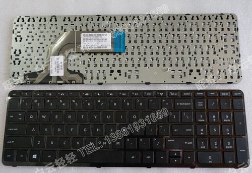 适用于HP Pavilion 15-e063tx 15-e064tx 15-e065tx键盘英文带框