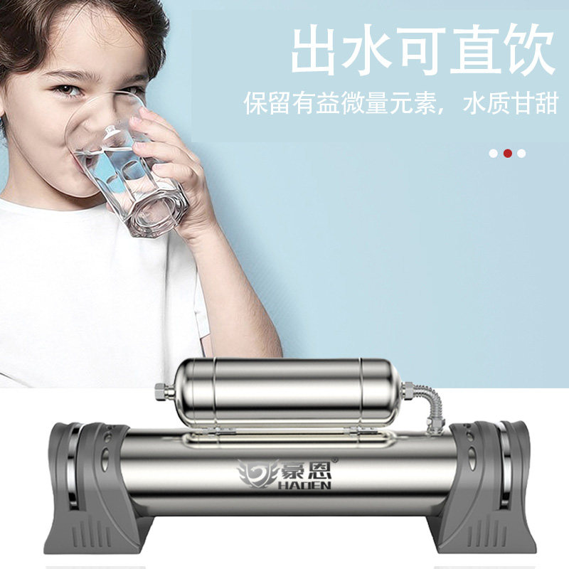 净水器家用直饮机厨房奶茶店制冰机商用水龙头大流量自来水过滤器