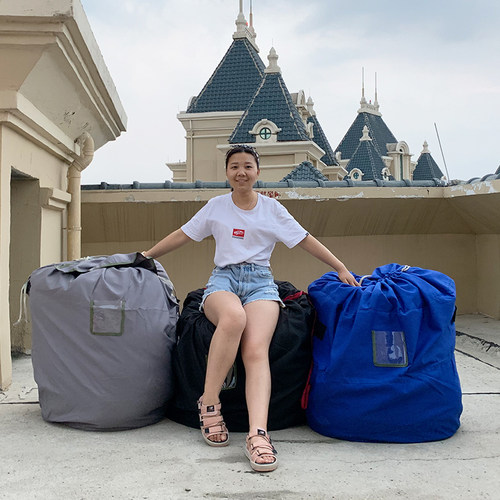 酒店布草袋床单收纳打包袋搬家打包袋宾馆水洗厂理发店专用包布袋