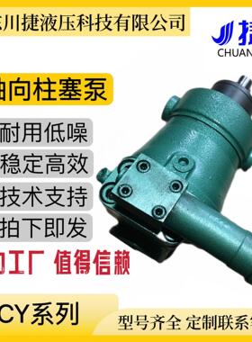 长期供应10PCY14-1B轴向柱塞泵耐用低噪稳定高效液压机配件原厂