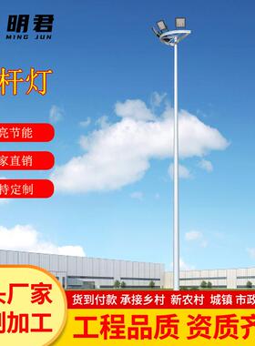 厂家户外照明高杆灯广场球场公园升降式2-25M升降式高杆灯