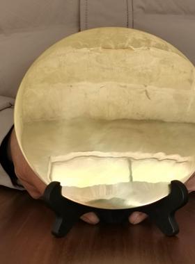 纯铜八卦镜圆镜十二生肖镜凸镜平面镜结婚镜准提佛母黄铜镜挂件