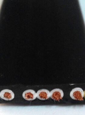 VBT7 电缆扁V  电缆平行车*柔性 纯铜扁2.5扁平电缆国标电缆扁方