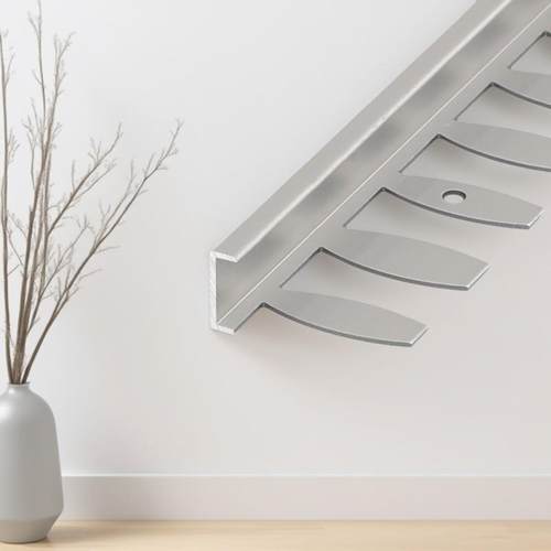 可弯曲铝合金收边条地板收口鱼骨可弯弧度垭口包边C型拱形门封边