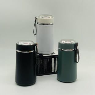 学生手提真空304不锈钢保温杯小巧迷你时尚直款茶隔杯男女简约杯