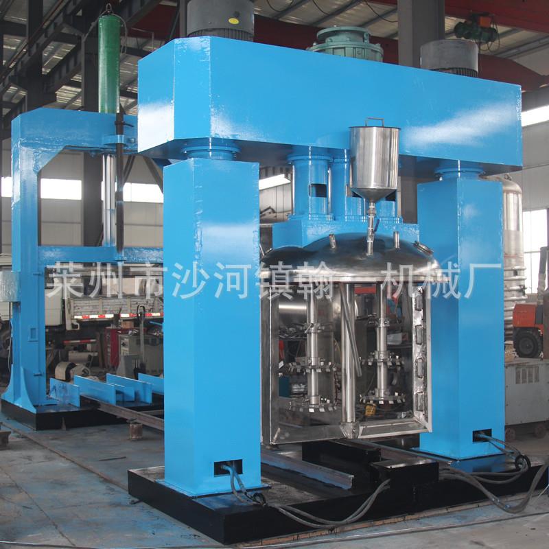 强力分散机玻璃胶硅酮胶美缝剂设备行星搅拌机真空刮壁分散机1100