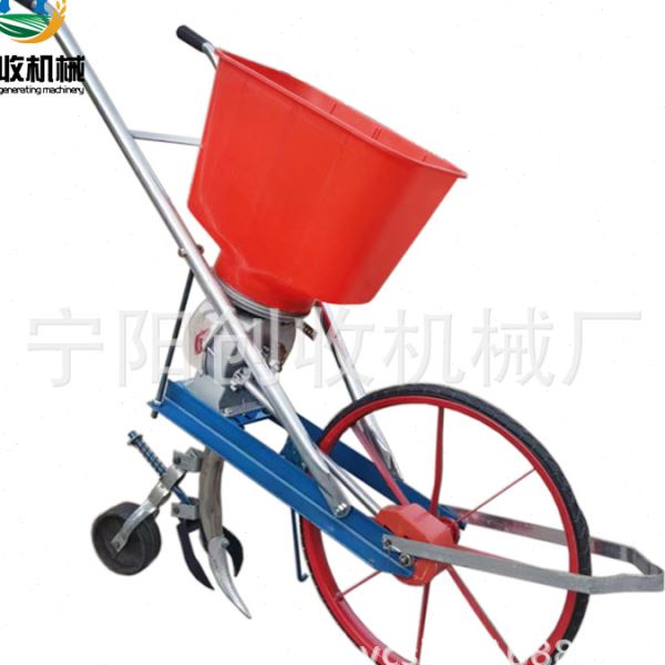 农业机械电动施器小麦水稻料撒播化均匀简方便自动化机