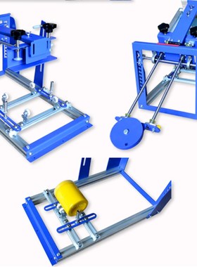 曲面丝印机 圆柱印刷机B级QMH170型丝印台 曲面印花机 型号006593