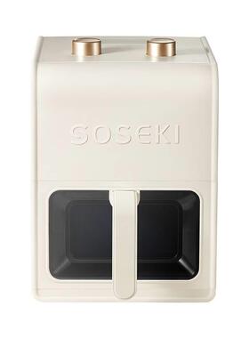 善思soseki空气炸锅新款小魔方免翻面可视化大容量家用多功能炸锅