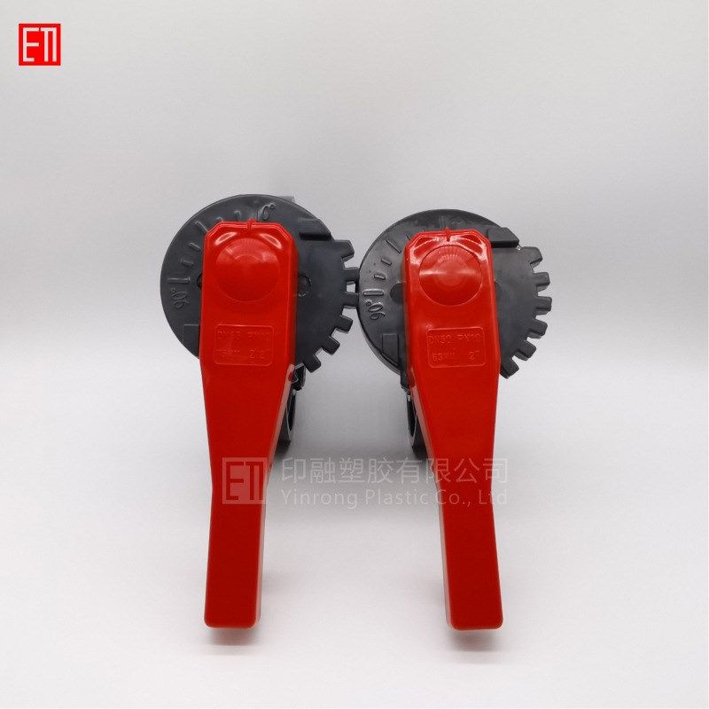 PVC蝶阀开关法兰闸DN50637590110160200mm管道阀门给水对夹式配件