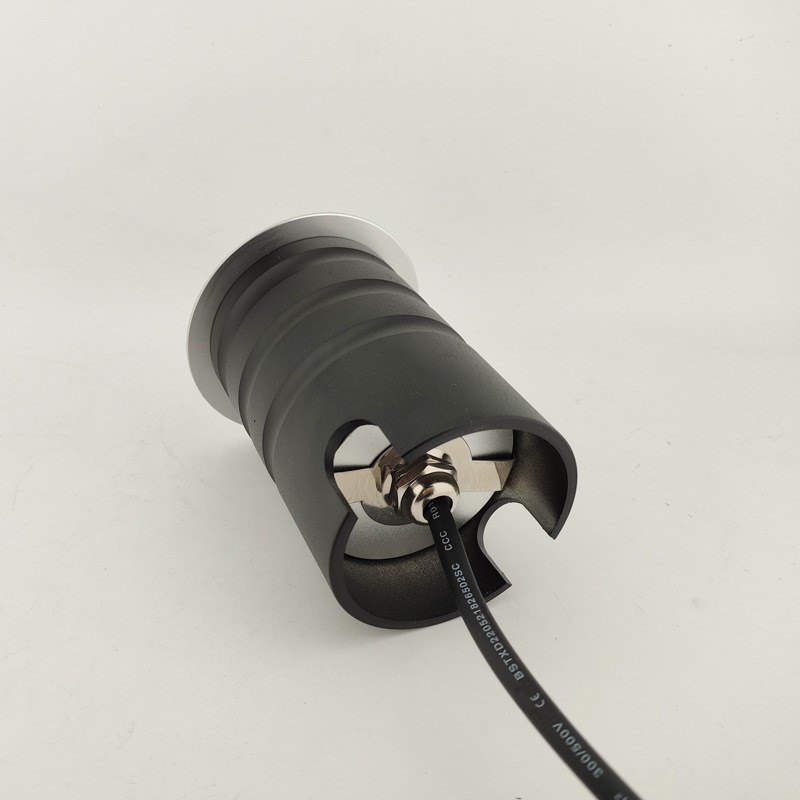 防水COB地埋灯蜂窝防眩光高显指户外地灯全铝圆形低压地埋洗墙灯