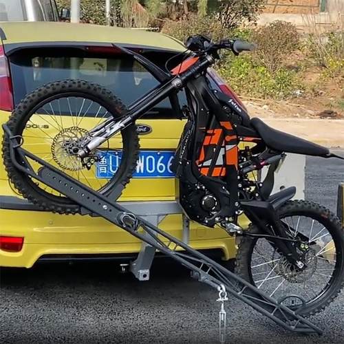 越野摩托车背车架轻蜂X极蜂电动越野摩托背车架特纳塞后挂背车架