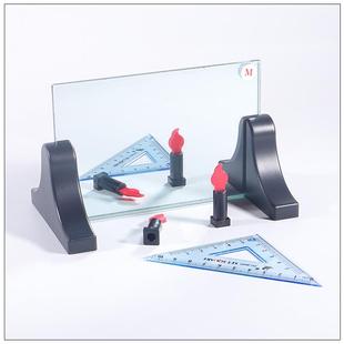 平面镜成像实验器材深圳2025中考5mm镀膜有机玻璃15 10cm半反射镜