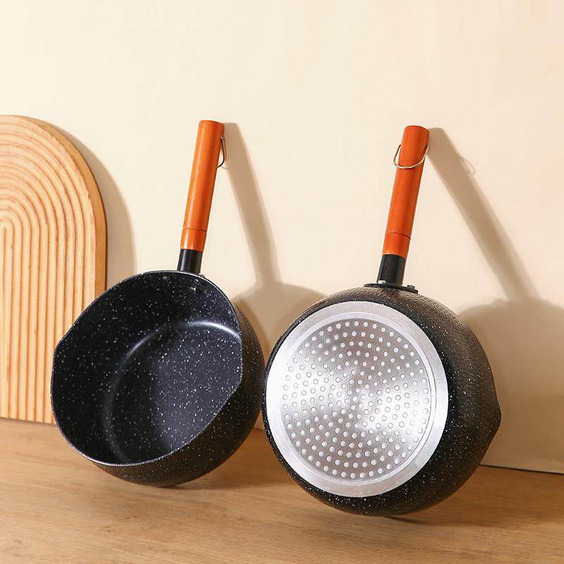 雪平锅奶锅不沾锅小型小锅单人一人食二人用家用煮面 面电磁炉瓦