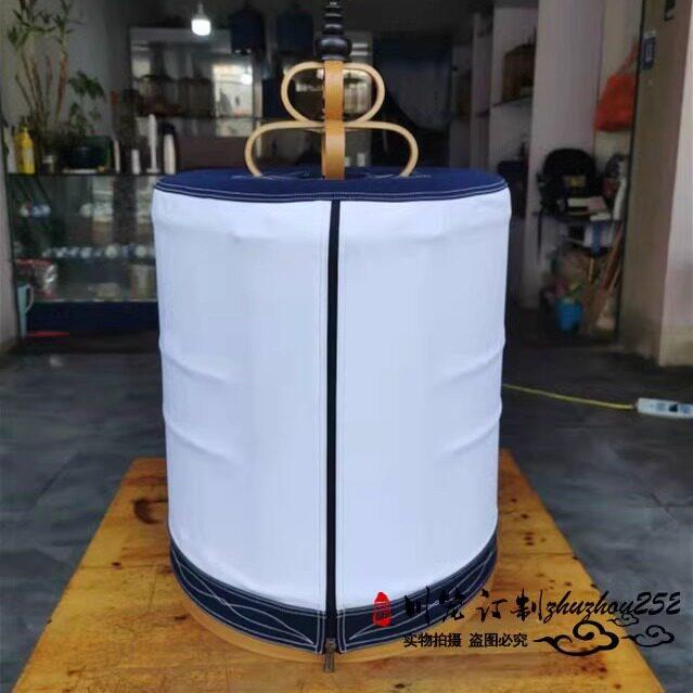 新款鸟笼笼衣笼布 川笼配件围裙 双层纯色拼接白色笼衣 大气档次