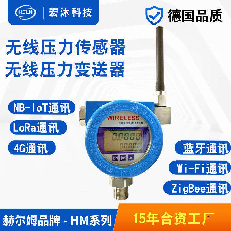 物联网定制防爆NB-IoT压力感测器仪表4G无线压力变送器LoRa控制器