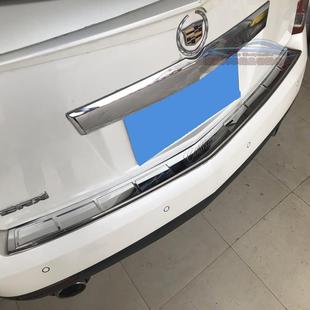 尾箱后盖装 srx后备箱护板 饰 SRX后保险杠护板 适用于凯迪拉克改装