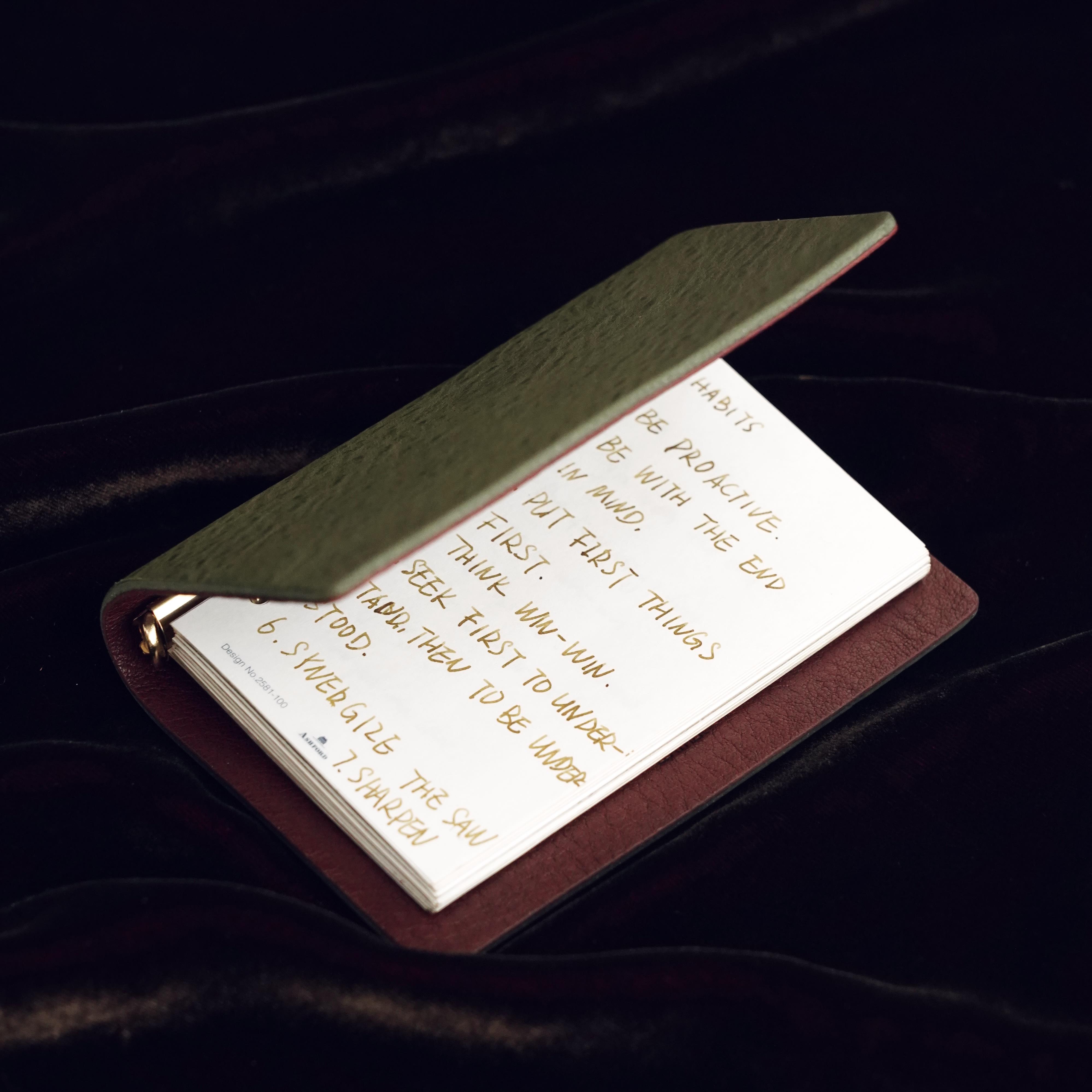 物致WUZHI®真皮活页A5/A6/A7手帐笔记本手账意大利Mbox牛皮