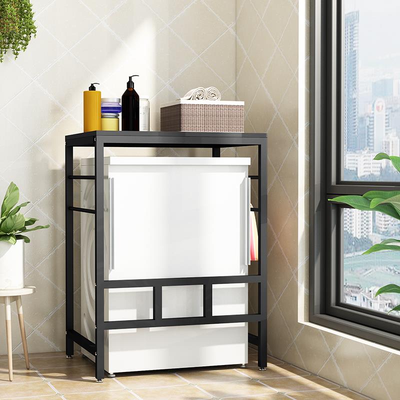 KE3C洗衣机置物架滚筒洗碗机架子家用落地阳台双层烘干机上方叠放