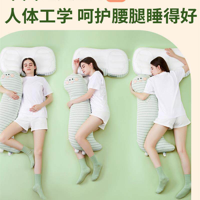 T9J5恐龙一对装组合抱枕可爱人形女生睡觉夹腿情侣床上男生