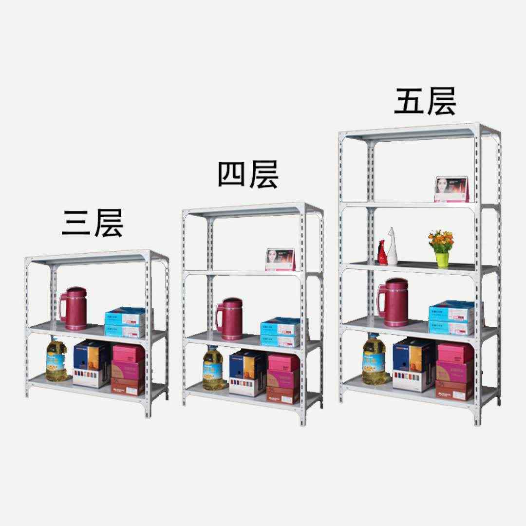 新款25宽货架置物架多层储物家用储藏室展示架仓库阳台角钢超市铁