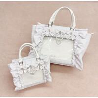Everyday ankrouge, a cute and sweet mass-produced bag with ruffled edges and bows, is a lady's handbag thumbnail 4