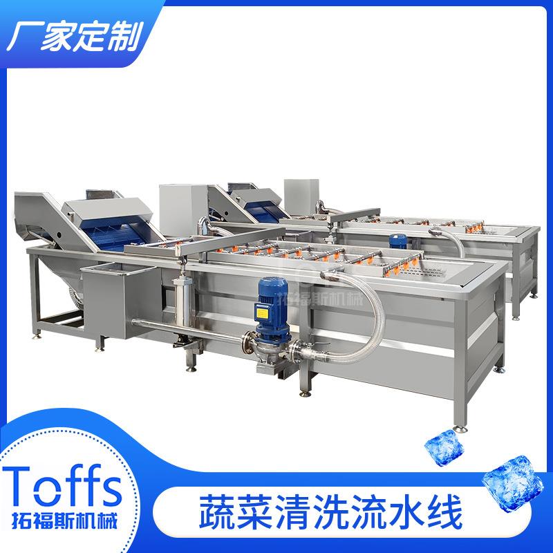 提升式果蔬气泡清洗机鱼腥草龙须菜清洗机工厂叶类蔬菜清洗设备