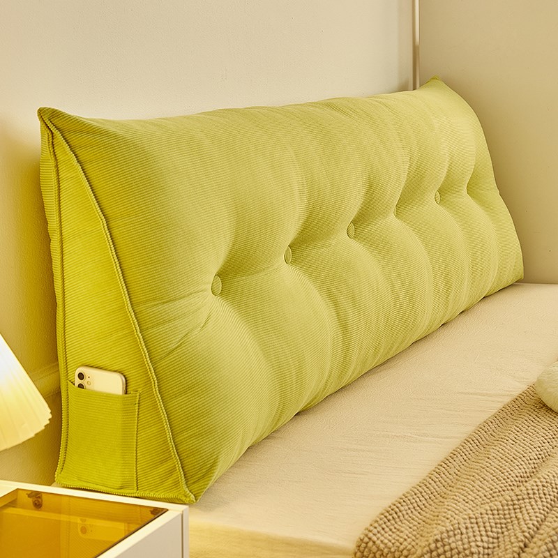 床头靠垫三角大靠枕床q上双人软包靠背新款可拆洗榻榻米护腰垫卧