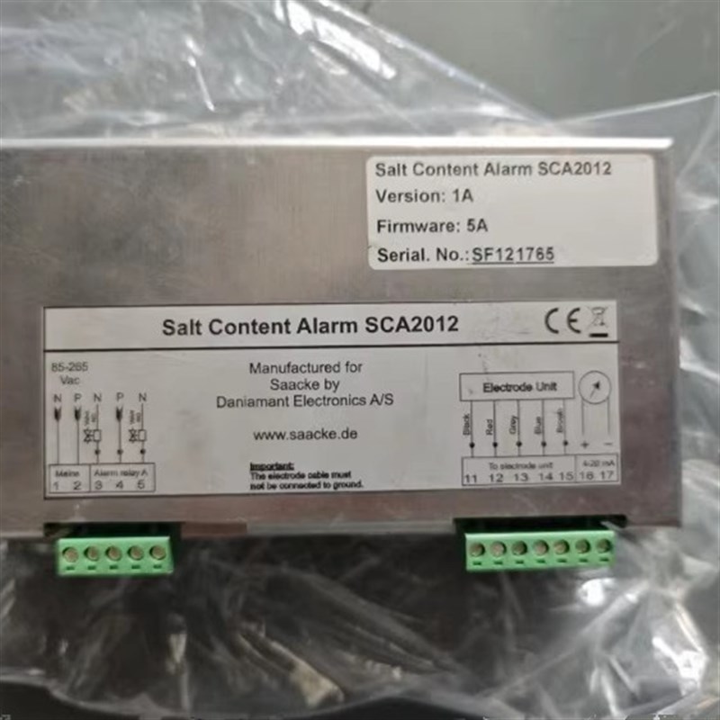 SCA2012 SAyAKE扎克 盐度控制面板