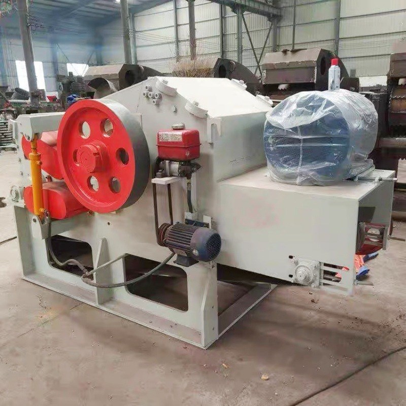 大型鼓式木材木头削片机 果z园树枝竹子切片机 废弃板材破碎机