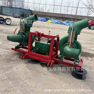 拖拉机后输出4寸抽水泵农田浇地抽水器市政防汛排涝污水泵