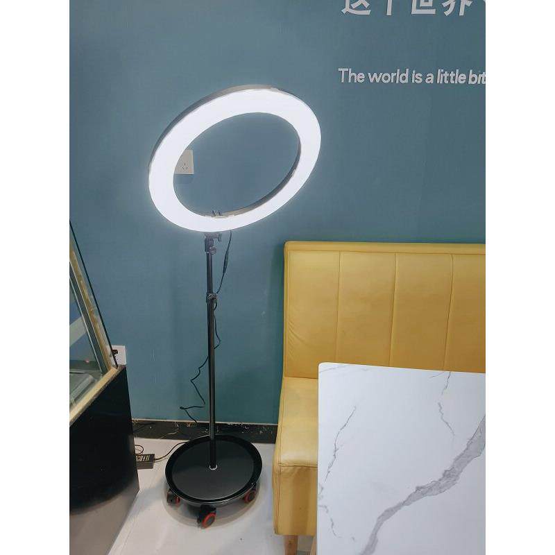 美容院美睫美容美甲工作led护眼纹身立式 落地台灯冷光无影纹绣灯