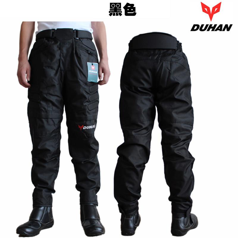 duhan杜汉赛车裤机车骑行裤男越野机车裤骑行服裤防护耐磨四季