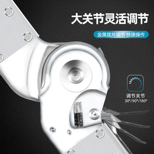 梯子家用折叠伸缩工程双侧人字合梯铝合金室内多功能便携加厚楼梯