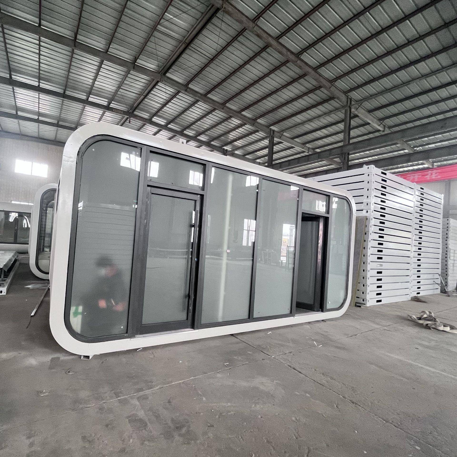 智能移动民宿房苹果舱办公室可移动会议室民宿露营太空舱智能房