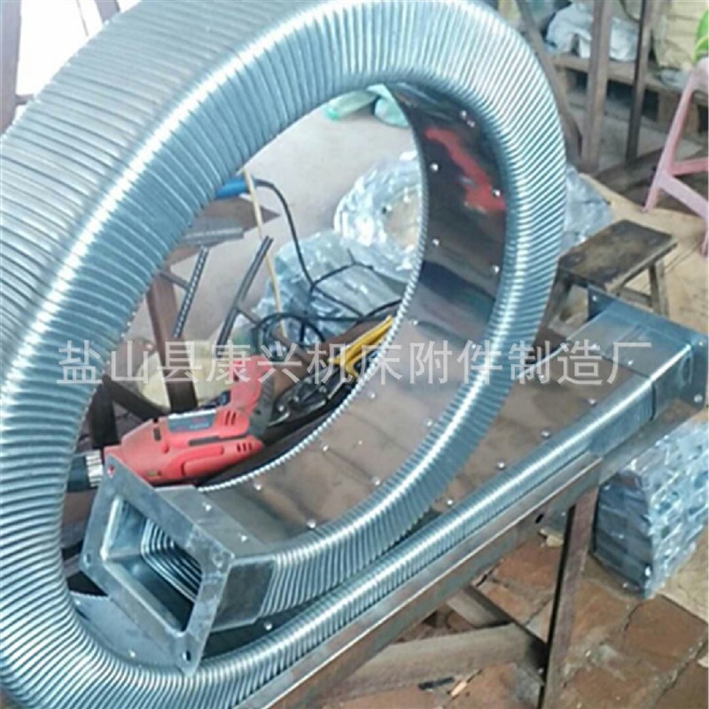 厂家供应机床JR-2型u矩形金属软管灵活弯曲机械金属矩形管