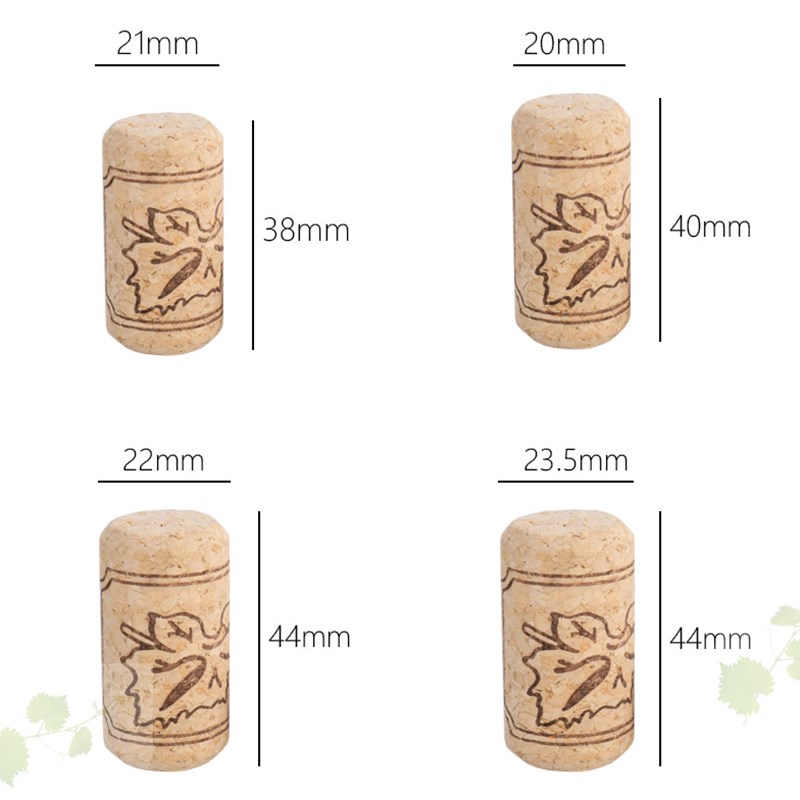 红酒软木塞葡萄酒瓶塞子锥形大小头盖合成橡木塞密封自酿多省包邮