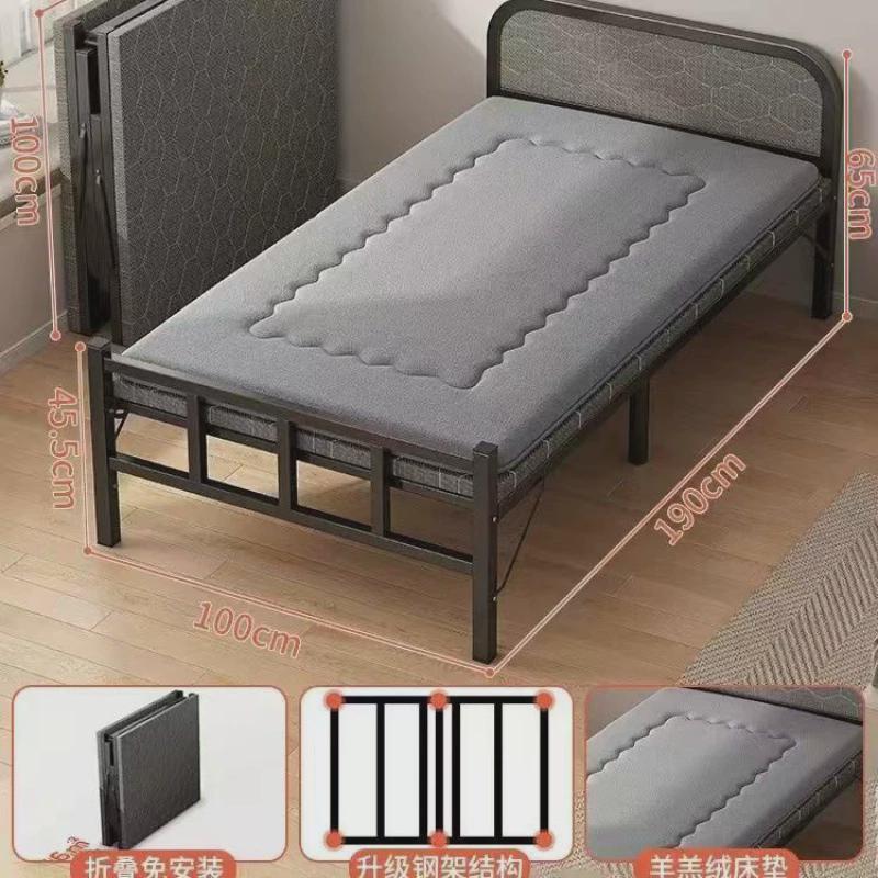 折叠床单人床办公室午休神器月嫂便携床陪护宿舍床租房简易折新款