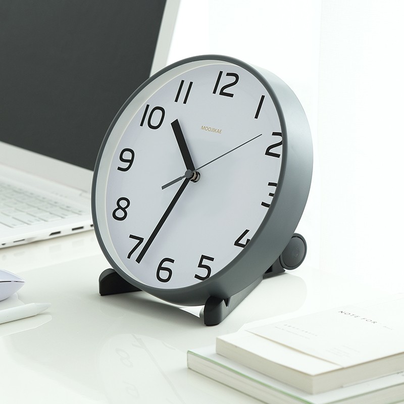 客厅座钟台式钟表摆件欧式创意台钟卧室摆钟静音时钟桌面小挂钟