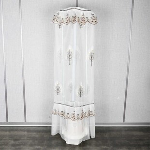 新款双杆挂烫机家庭收纳整理防尘罩全包衣架拉炼圆柱款纱款保护套