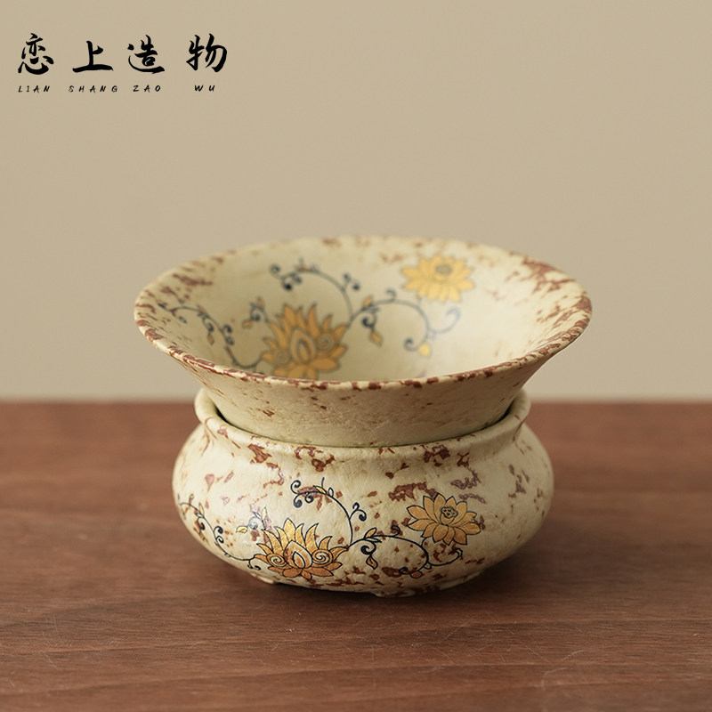 陶瓷茶漏茶滤网高档泡茶过滤器茶叶茶具杯茶隔超细单独茶水分离器