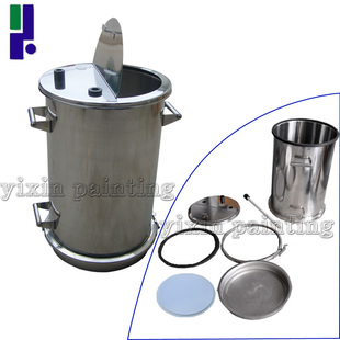金马不锈钢供粉桶 供粉装置 流化桶 粉末硫化桶流动桶 喷涂机配件