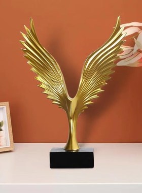 大鹏展翅创意树脂工艺品摆件大鹏展翅家居客厅电视柜办公室装饰品