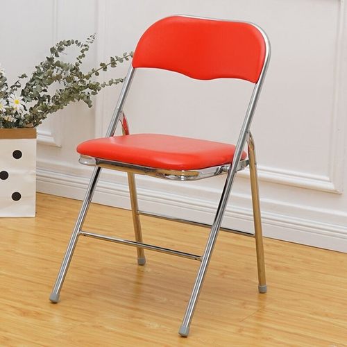 简易凳子靠背椅会议办公便携折叠座椅家用餐椅电脑椅学生宿舍椅子