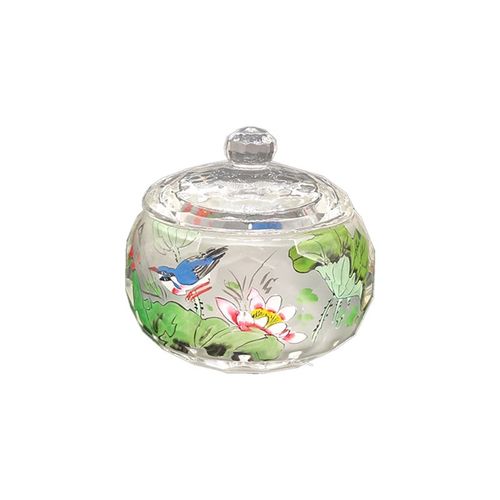 纯工艺品手绘内画鼻烟壶首饰盒摆件 送老外女士礼品创意內瓶画