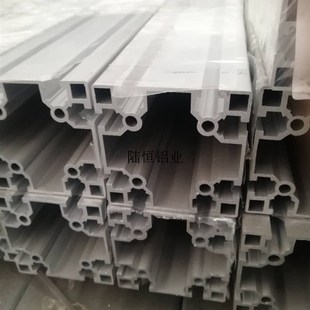 80方管 工业铝合金型材国标8080L铝型材 8080W方槽设备铝型材