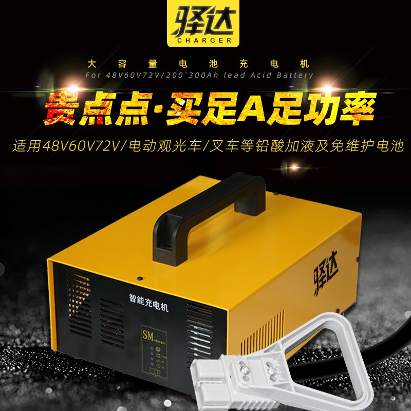 48v60v72v30A45a大功率智能充电机 适用大单体锂电池及铅酸蓄电池