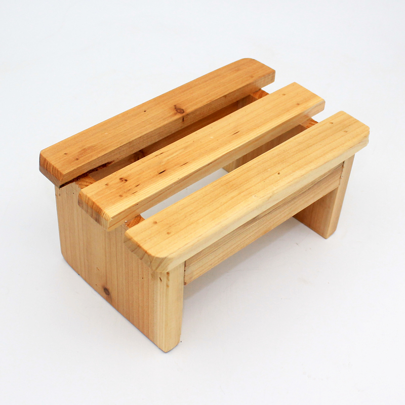 沐之风木桶配套 架脚小凳子