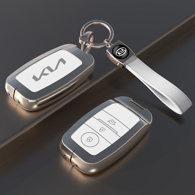 起亚k5钥匙套智跑kx5 kx3 k4福瑞迪kxcross奕跑kx1索兰托金属壳扣